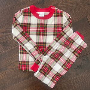 Hanna Andersson Christmas pajamas. Used but like new condition. Size 6-7.